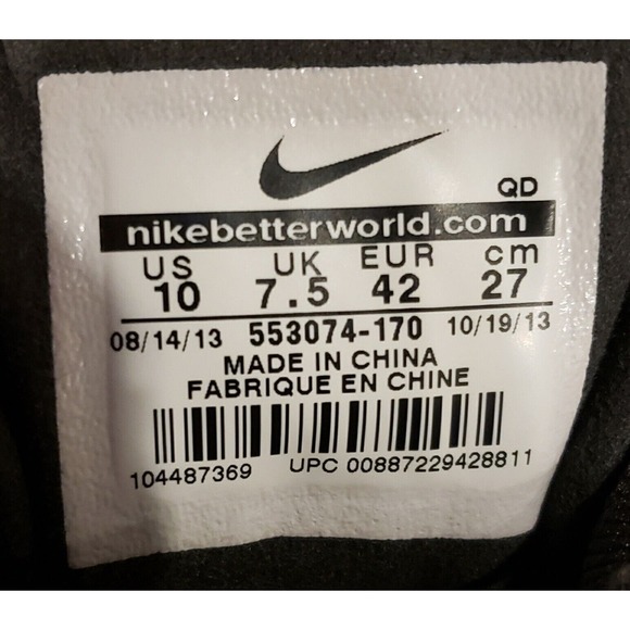 Nike Zoom W Distance Running Track & Field Shoes 553074-170 U.S Women’s Size 10 - Picture 11 of 14